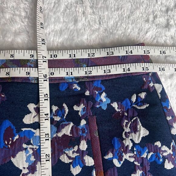 Maeve Women's Multicolor Floral Print Mini Skirt Size 4 - Picture 5 of 5